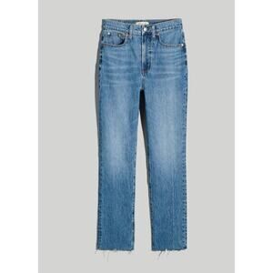 Madewell The Perfect Vintage Jean in Earlside Wash: Raw-Hem Edition Sz 25